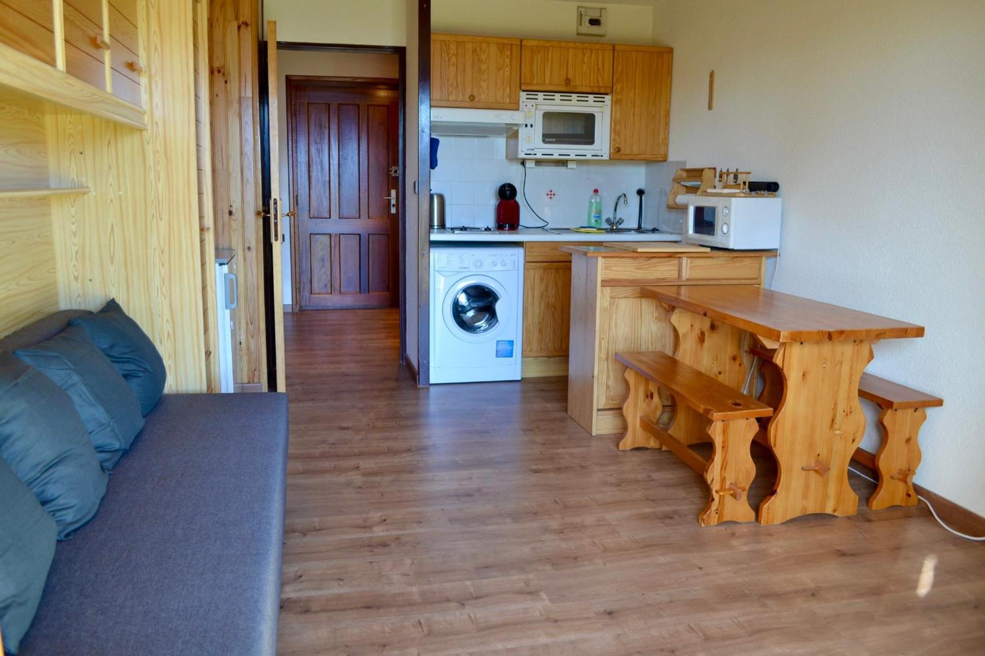 Studio Cabine Chaleureux A Pyrenees 2000 - Wifi Et Parking Prive Bolquere Pyrenees 2000 Exteriör bild